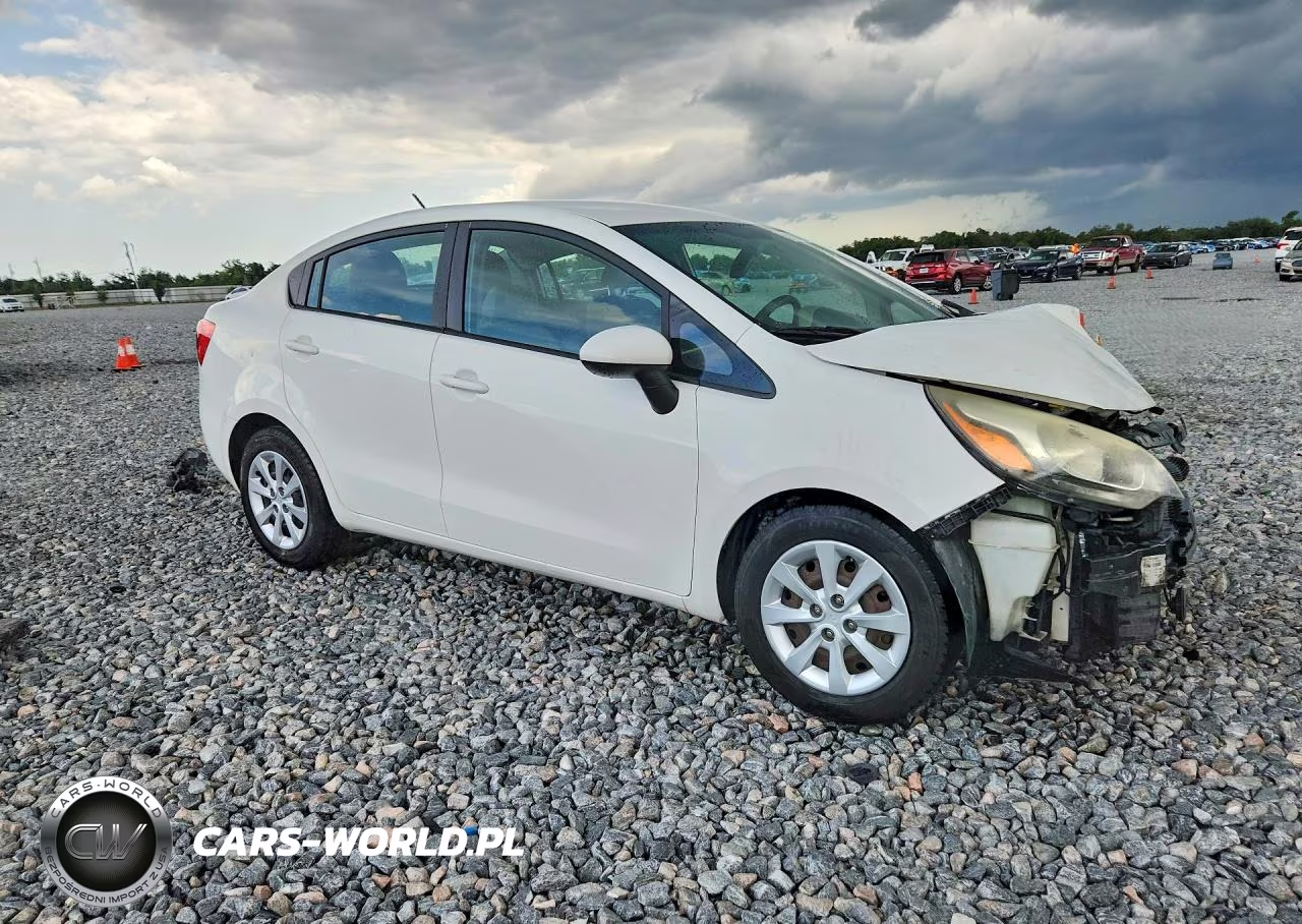 2015 Kia Rio Lx VIN:KNADM4A3XF6437724 - 4