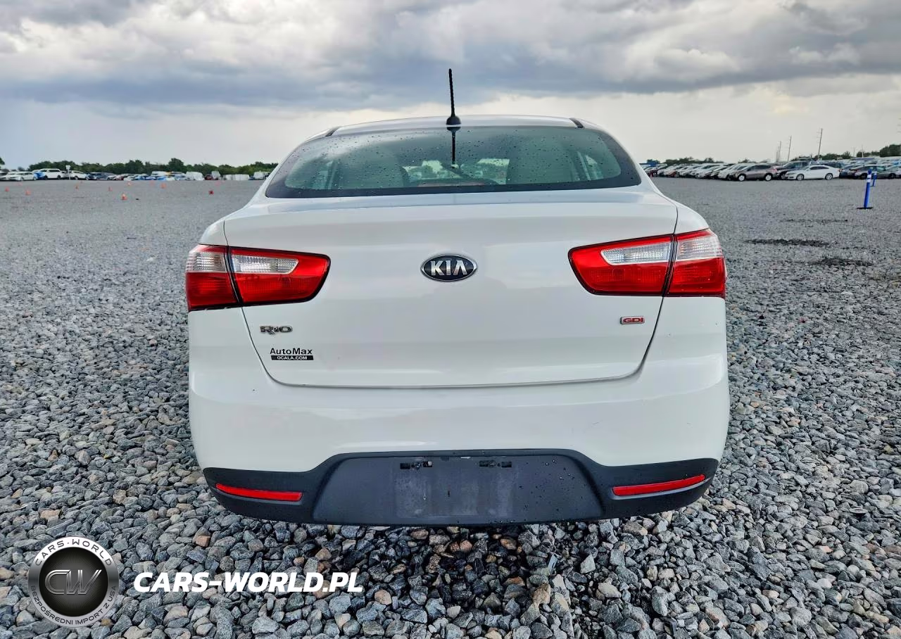 2015 Kia Rio Lx VIN:KNADM4A3XF6437724 - 6