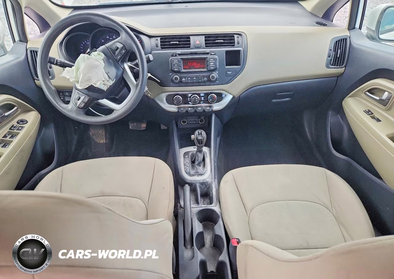2015 Kia Rio Lx VIN:KNADM4A3XF6437724 - 8