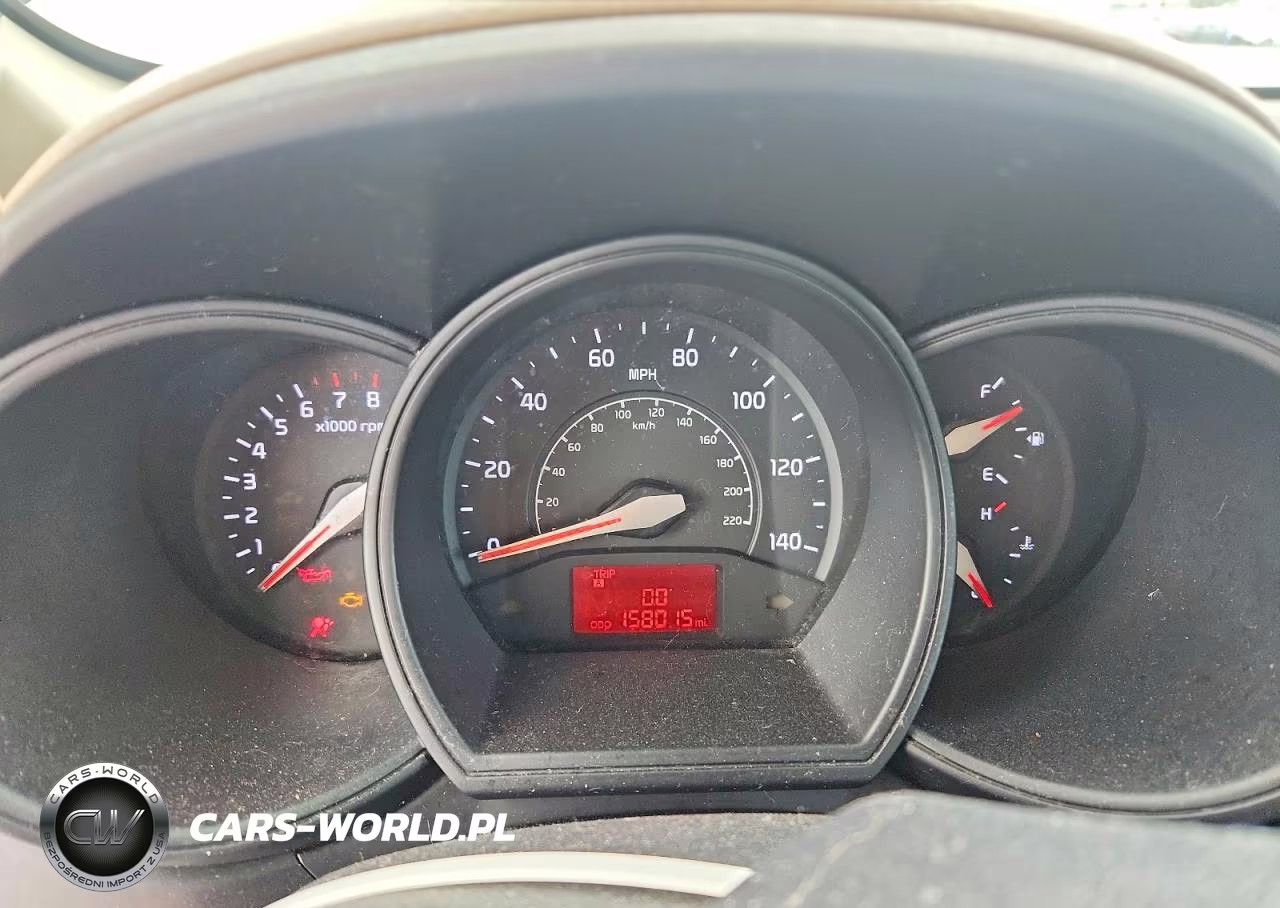 2015 Kia Rio Lx VIN:KNADM4A3XF6437724 - 9