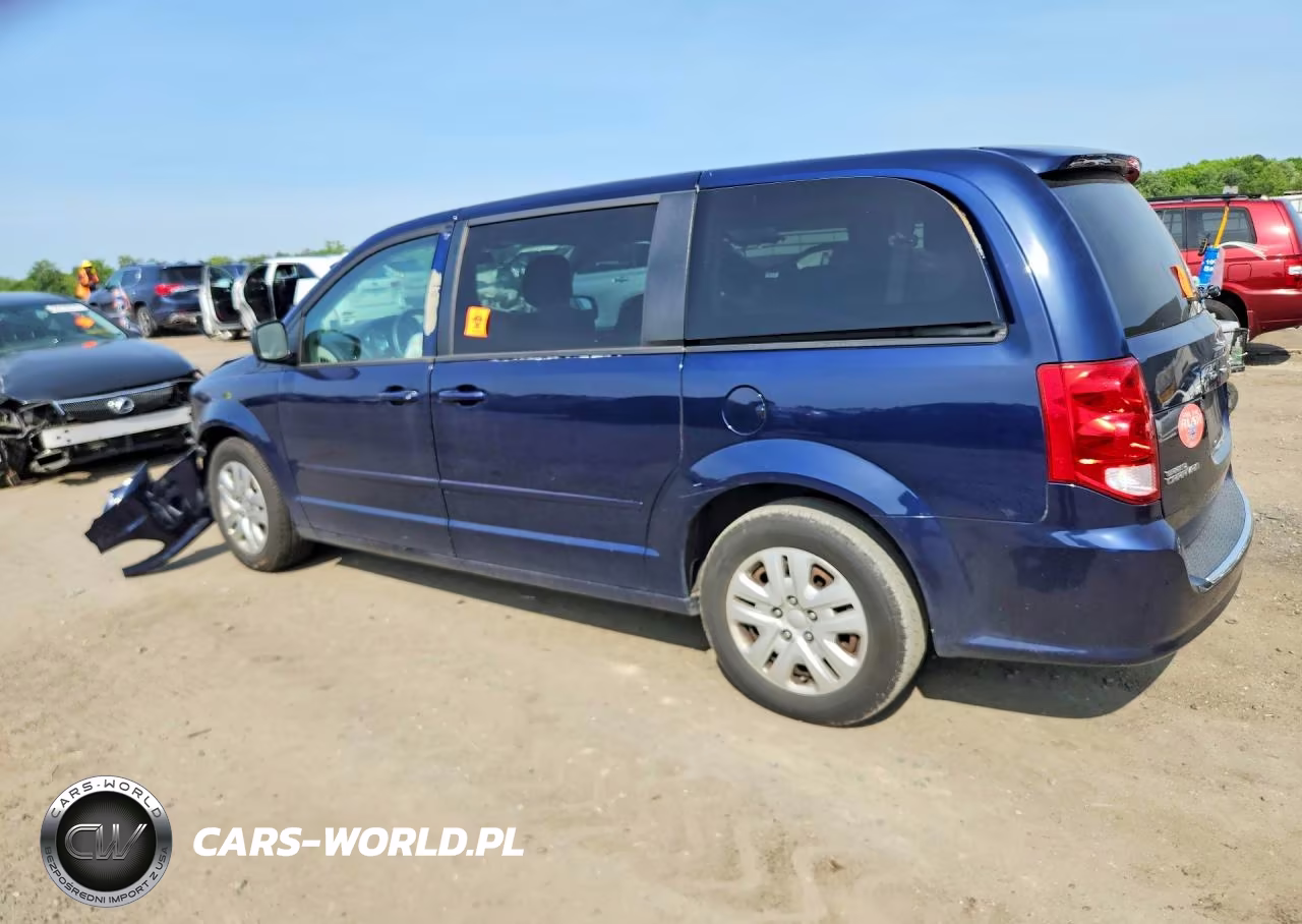 2016 Dodge Grand Caravan Se VIN:2C4RDGBG1GR122753 - 2