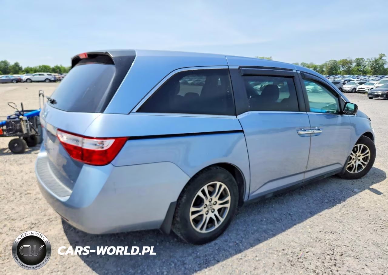 2013 Honda Odyssey Ex VIN:5FNRL5H47DB038710 - 3
