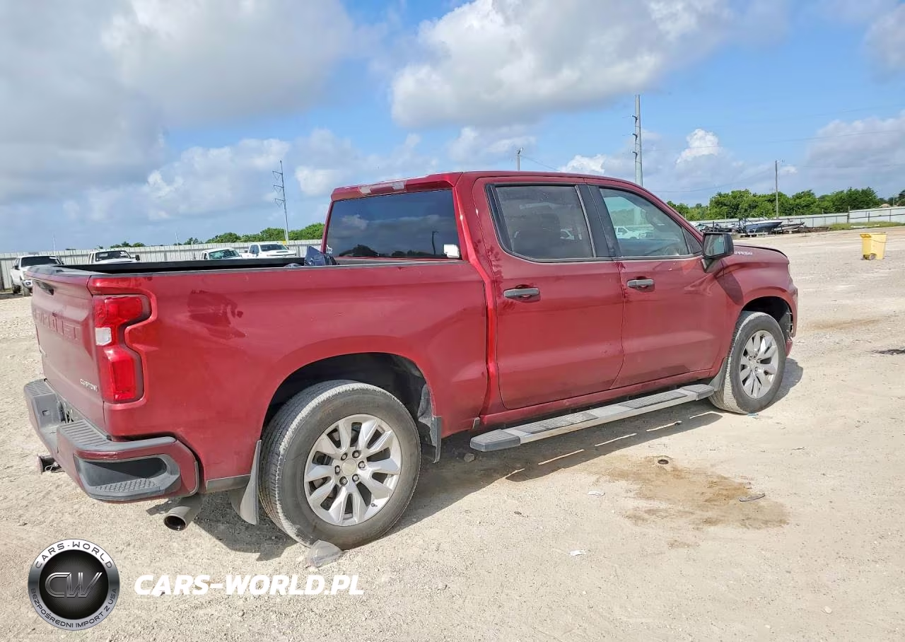 2019 Chevrolet Silverado C1500 Custom VIN:3GCPWBEH2KG229821 - 3