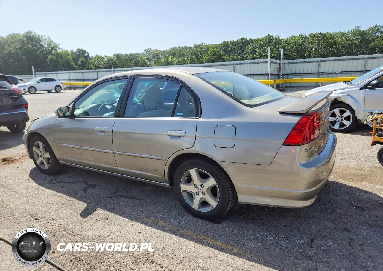 2005 Honda Civic Ex VIN:2HGES26785H544427 - 2