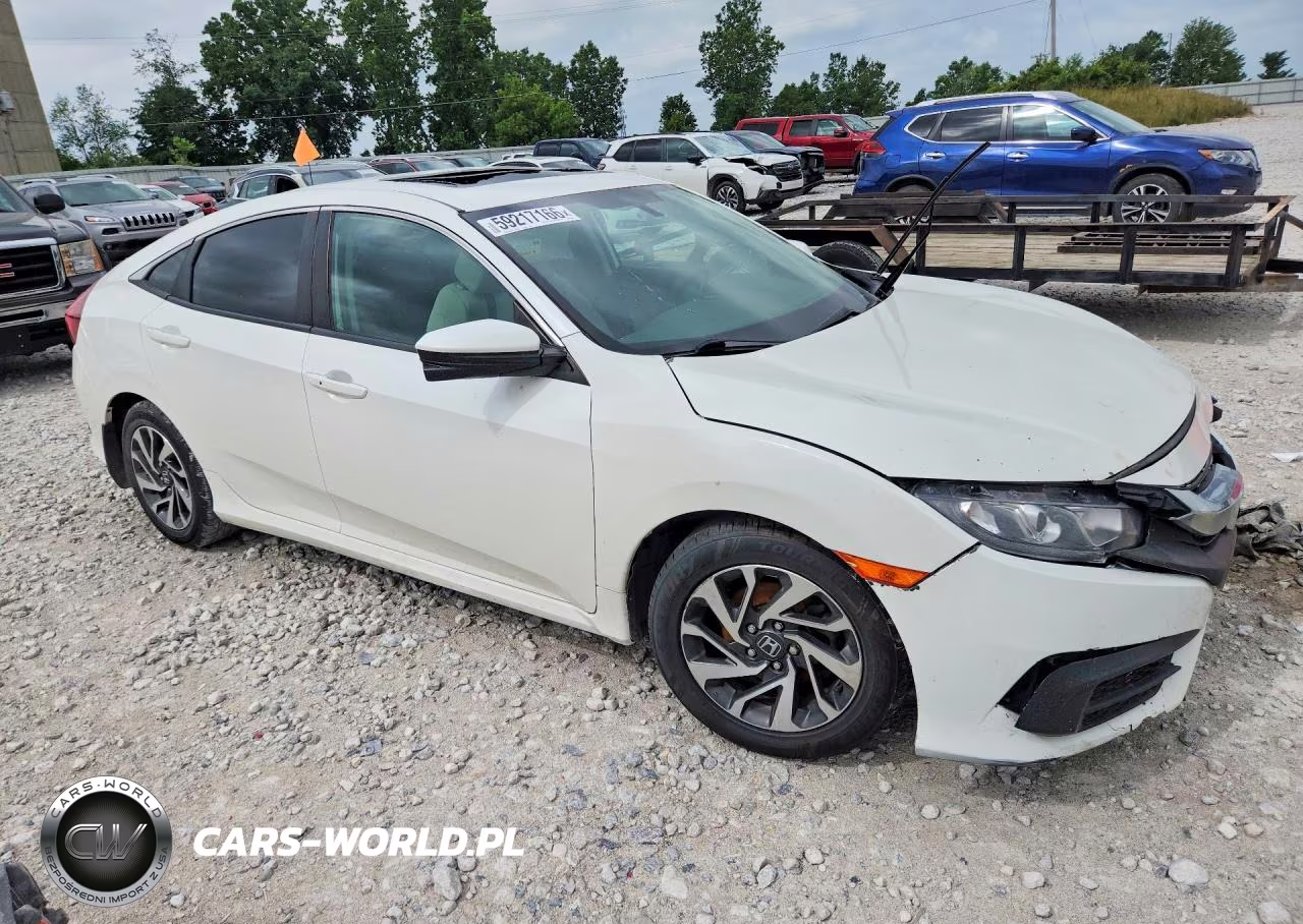 2018 Honda Civic Ex VIN:19XFC2F77JE001091 - 4