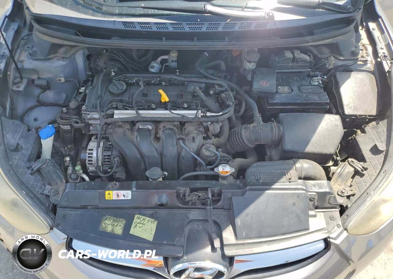 2012 Hyundai Elantra Gls VIN:KMHDH4AE8CU417497 - 11