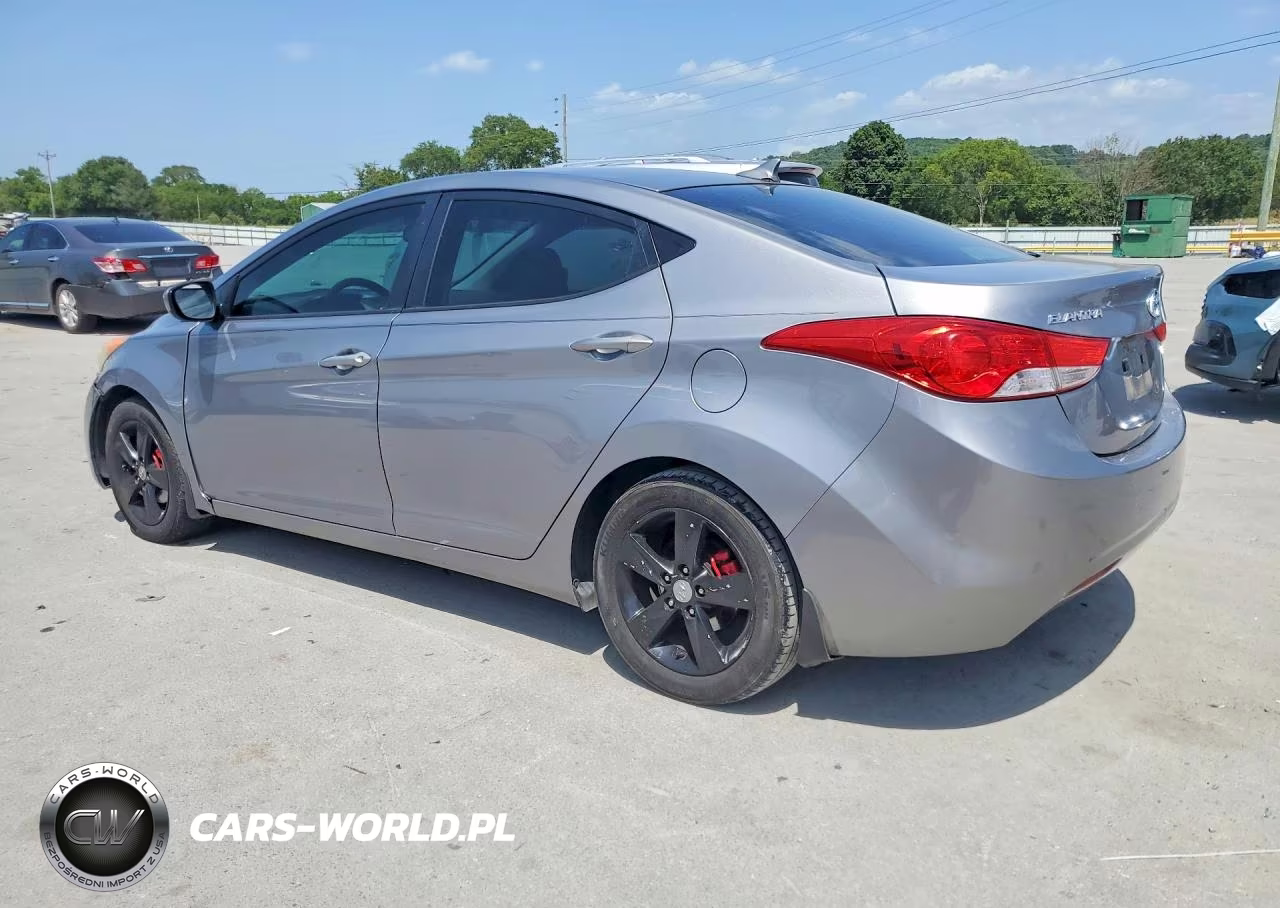2012 Hyundai Elantra Gls VIN:KMHDH4AE8CU417497 - 2