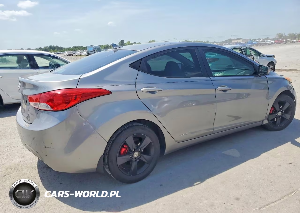 2012 Hyundai Elantra Gls VIN:KMHDH4AE8CU417497 - 3