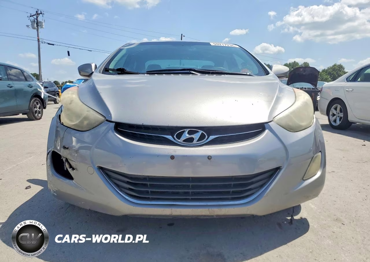 2012 Hyundai Elantra Gls VIN:KMHDH4AE8CU417497 - 5