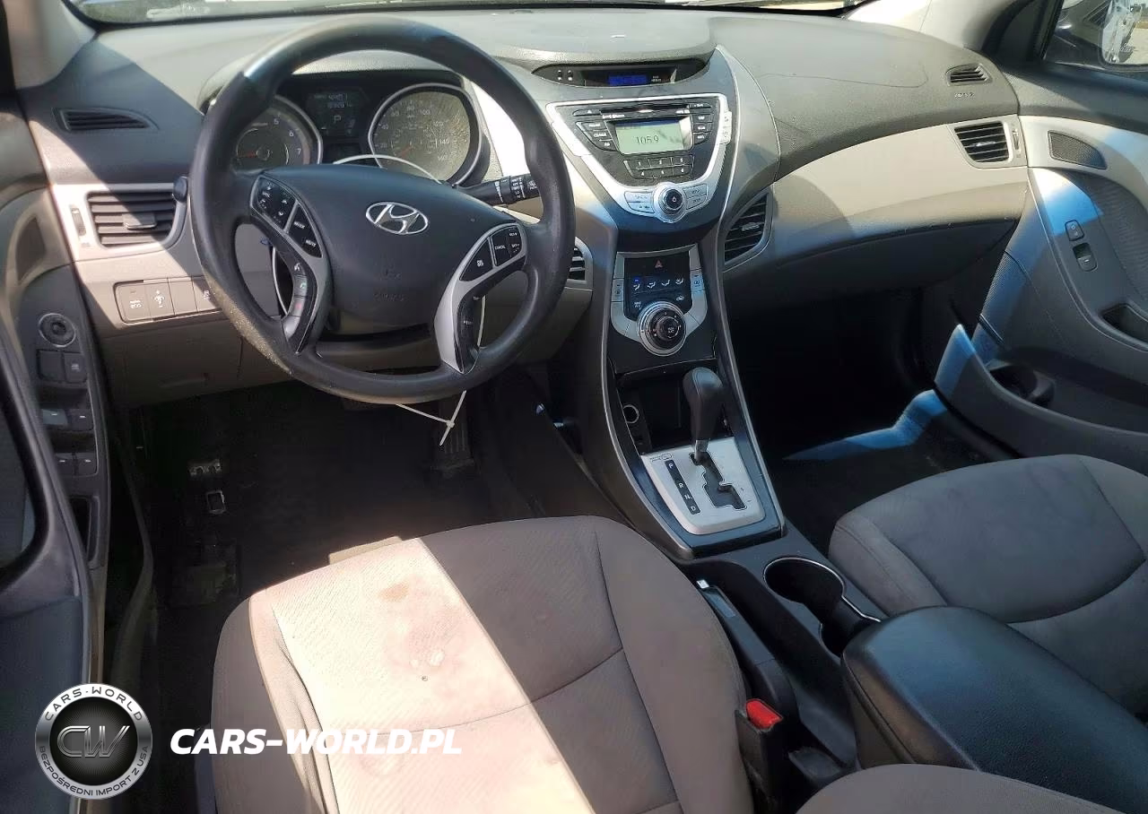 2012 Hyundai Elantra Gls VIN:KMHDH4AE8CU417497 - 8