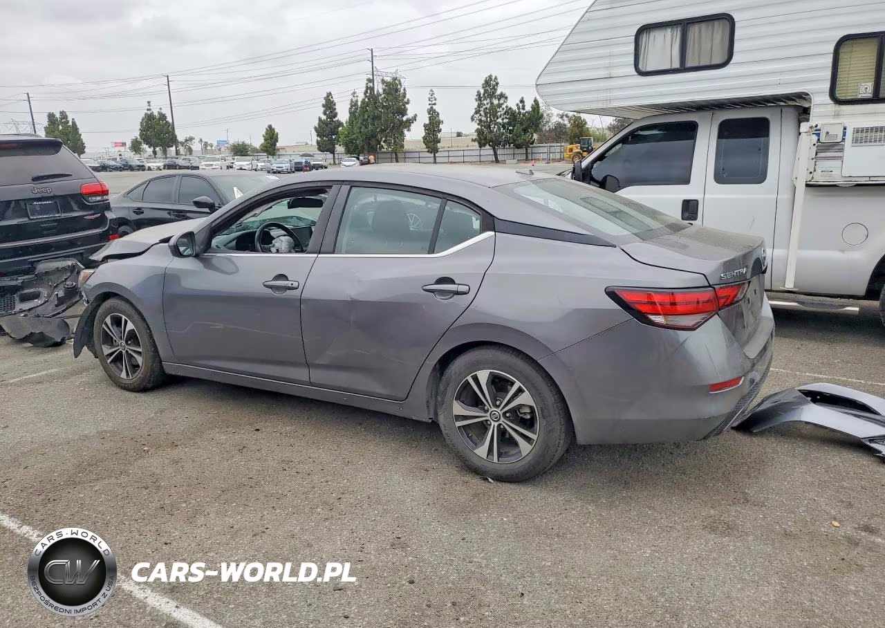 2021 Nissan Sentra Sv VIN:3N1AB8CV3MY269144 - 2