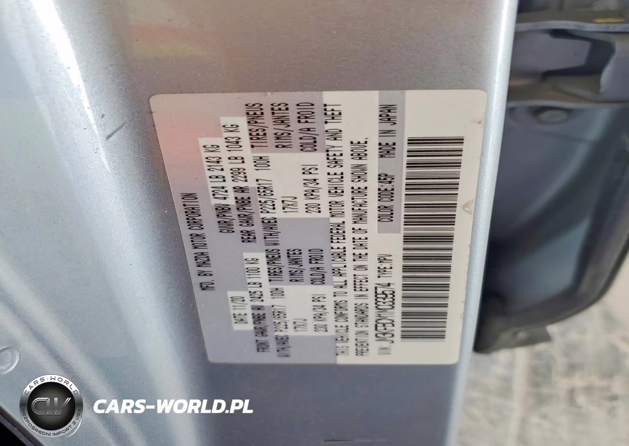 2021 Mazda Cx-5 Touring VIN:JM3KFBCM1M0339574 - 12