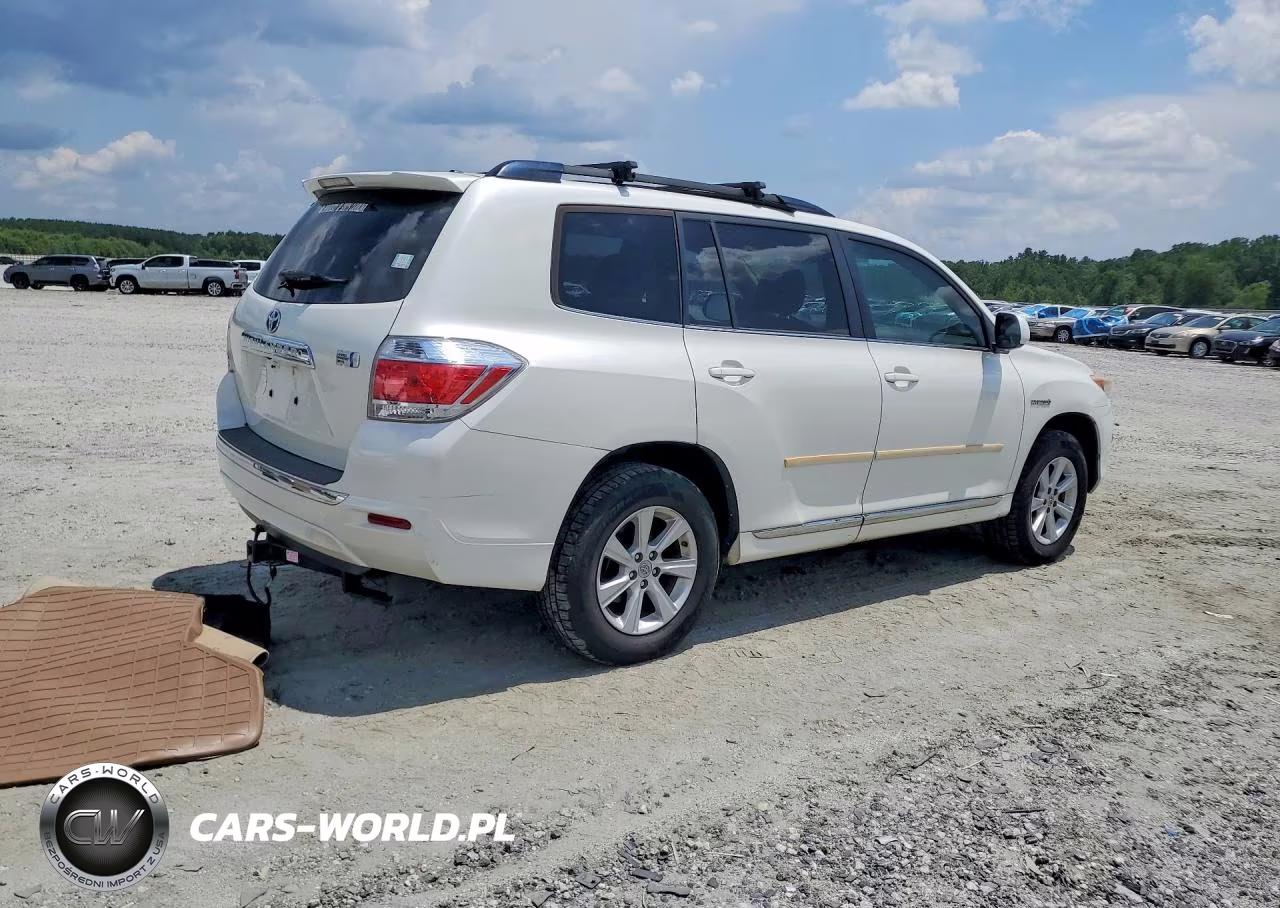 2012 Toyota Highlander Hybrid VIN:JTEBC3EH8C2004155 - 3