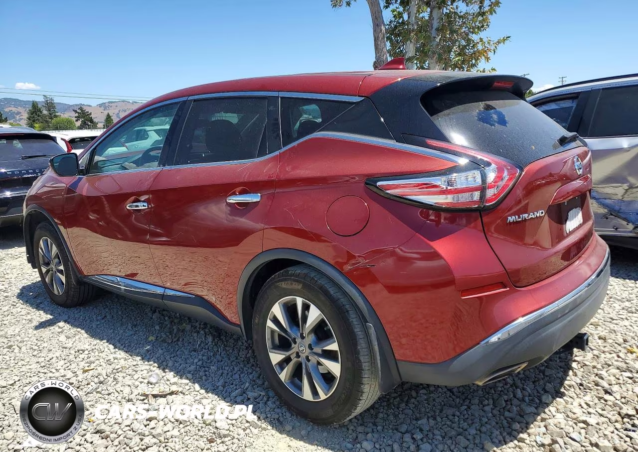 2017 Nissan Murano S VIN:5N1AZ2MG6HN169558 - 2