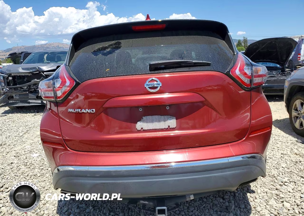 2017 Nissan Murano S VIN:5N1AZ2MG6HN169558 - 6
