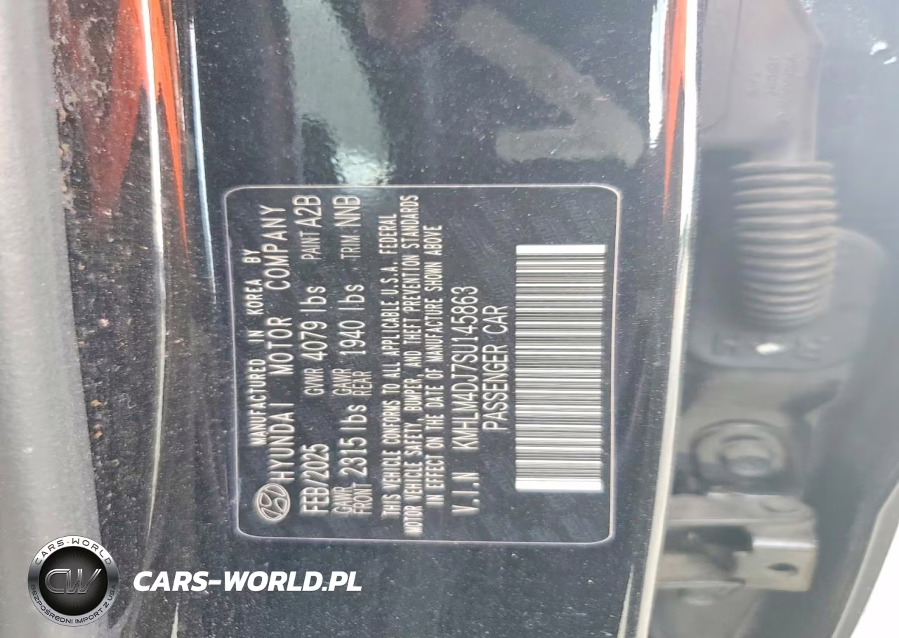 2025 Hyundai Elantra Hybrid Sel Sport VIN:KMHLM4DJ7SU145863 - 12