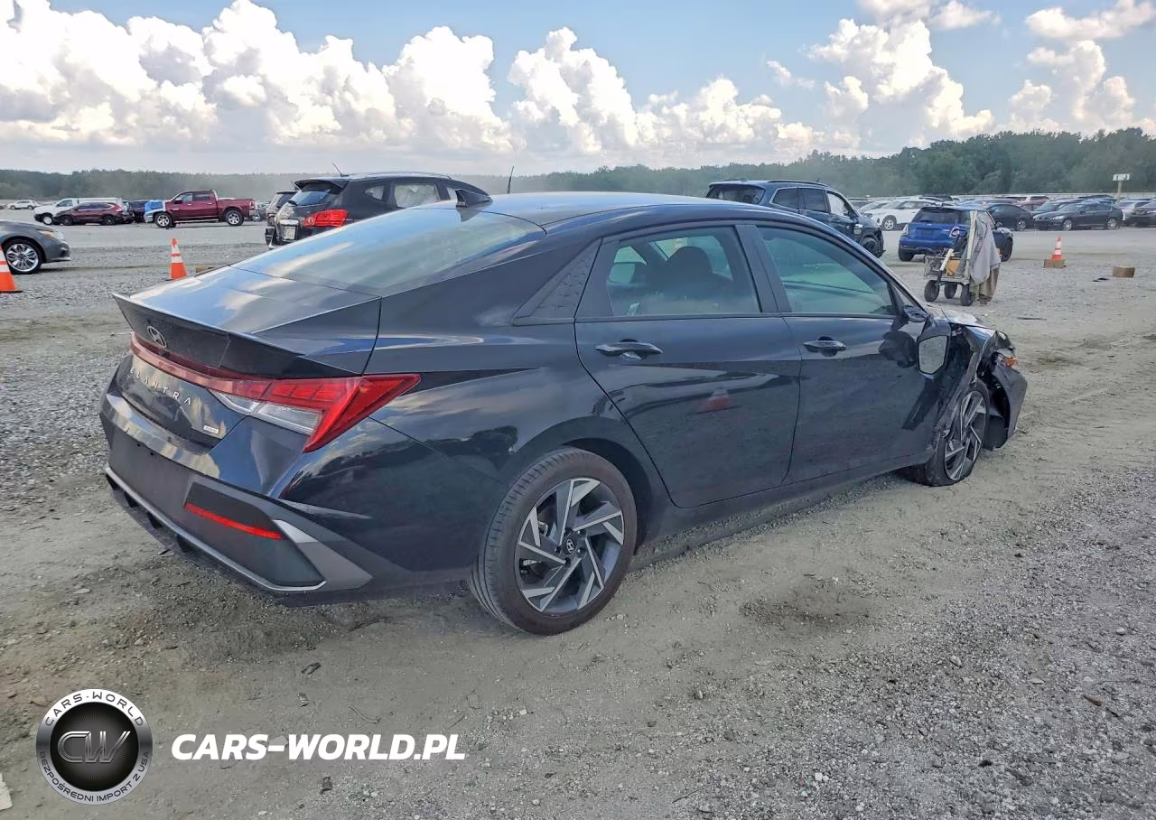 2025 Hyundai Elantra Hybrid Sel Sport VIN:KMHLM4DJ7SU145863 - 3