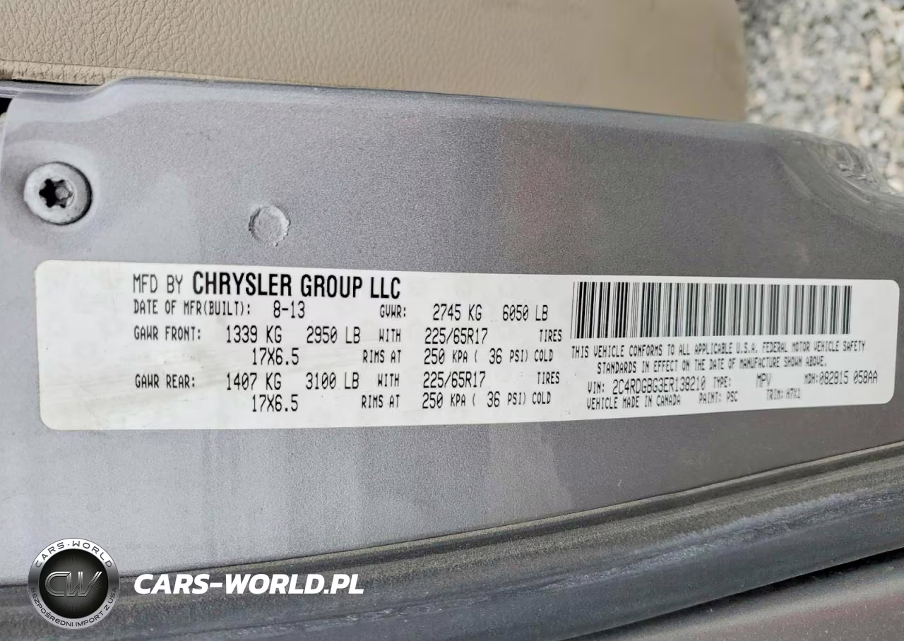 2014 Dodge Grand Caravan Se VIN:2C4RDGBG3ER138210 - 13