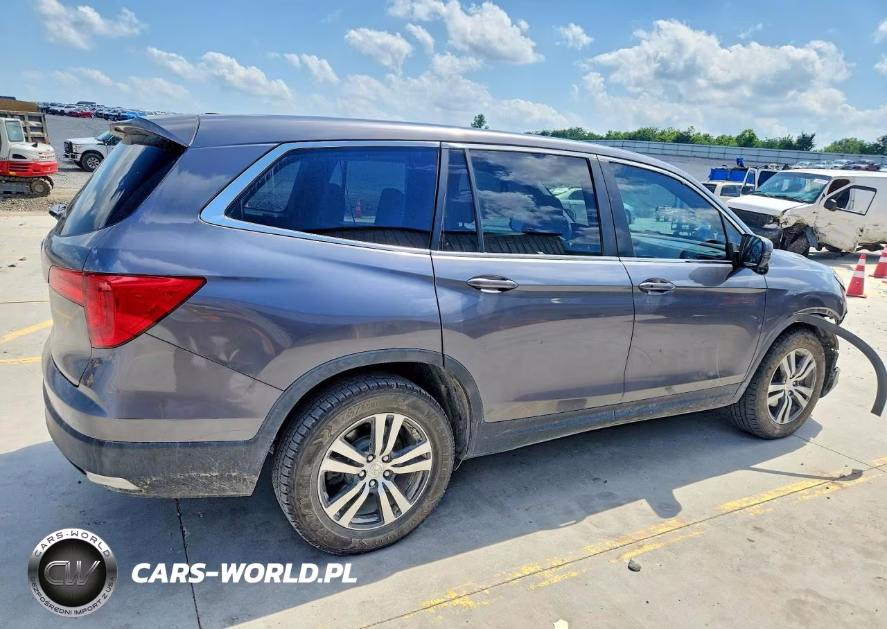 2017 Honda Pilot Exl VIN:5FNYF5H57HB003246 - 3