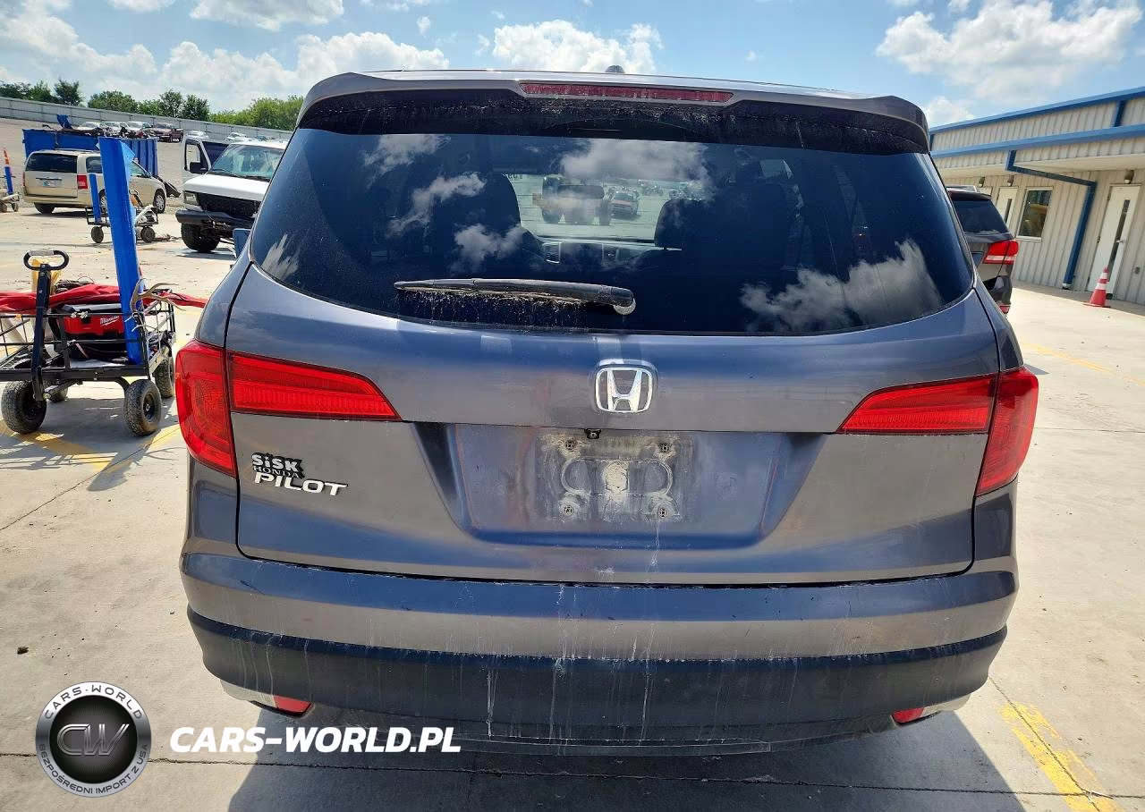 2017 Honda Pilot Exl VIN:5FNYF5H57HB003246 - 6