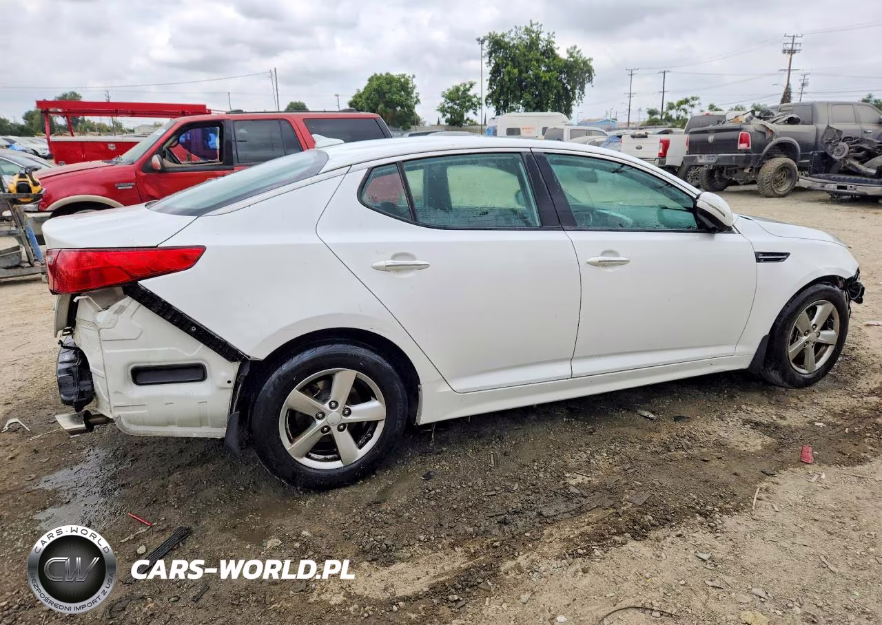 2015 Kia Optima Lx VIN:KNAGM4A79F5664019 - 3