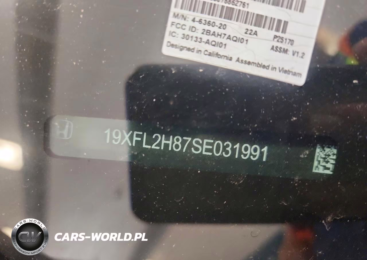 2025 Honda Civic Sport VIN:19XFL2H87SE031991 - 12