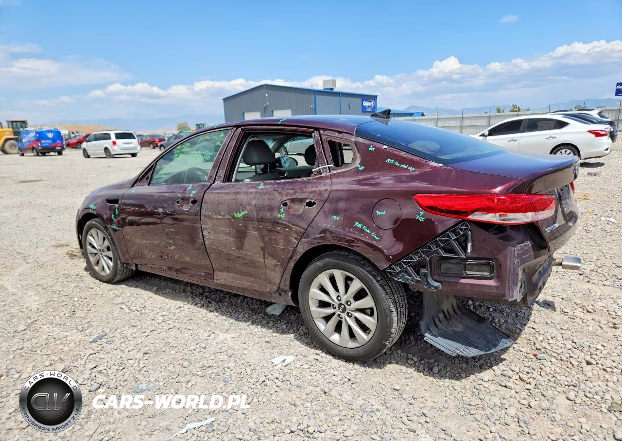2016 Kia Optima Ex VIN:5XXGU4L35GG110115 - 2