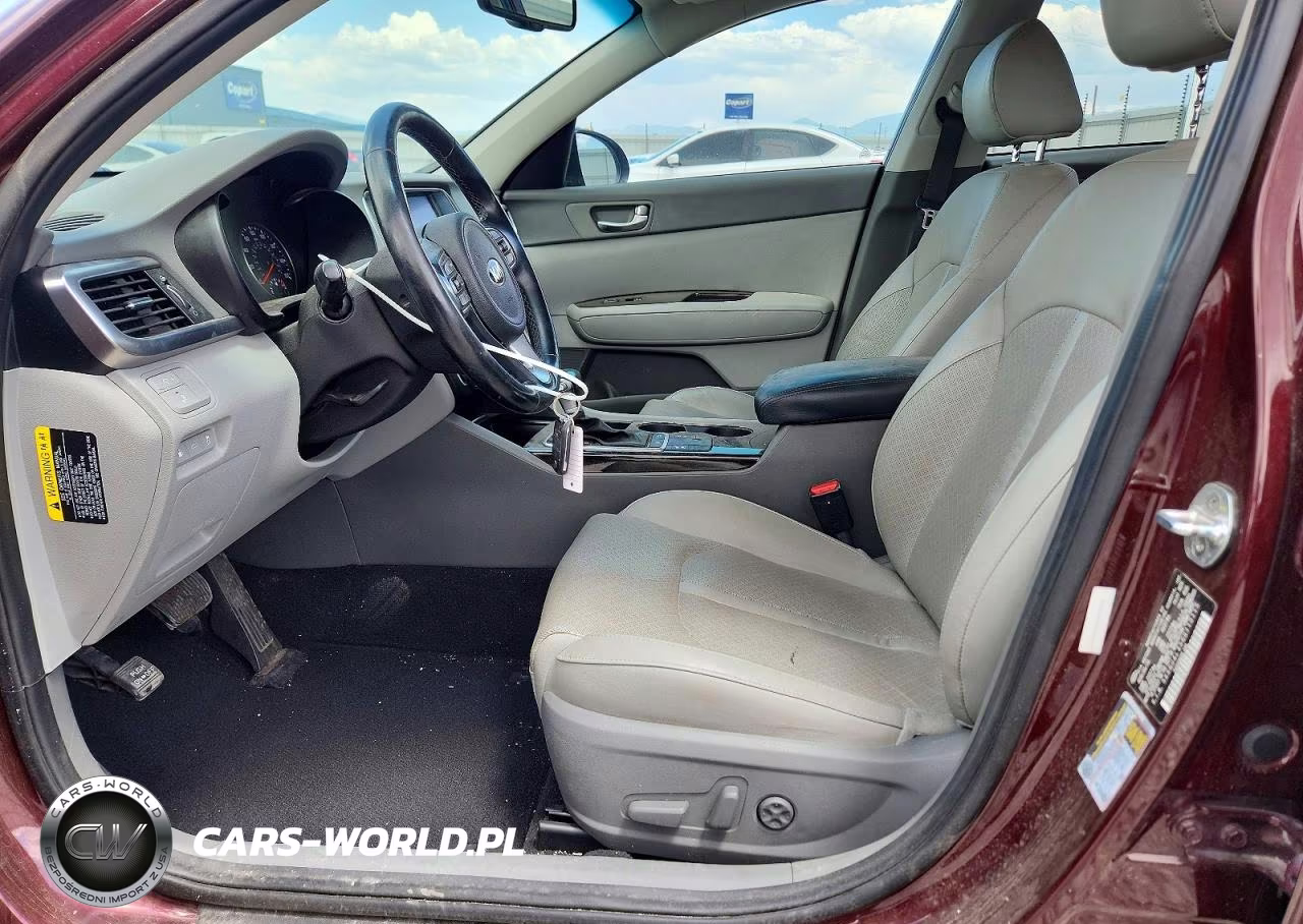 2016 Kia Optima Ex VIN:5XXGU4L35GG110115 - 7