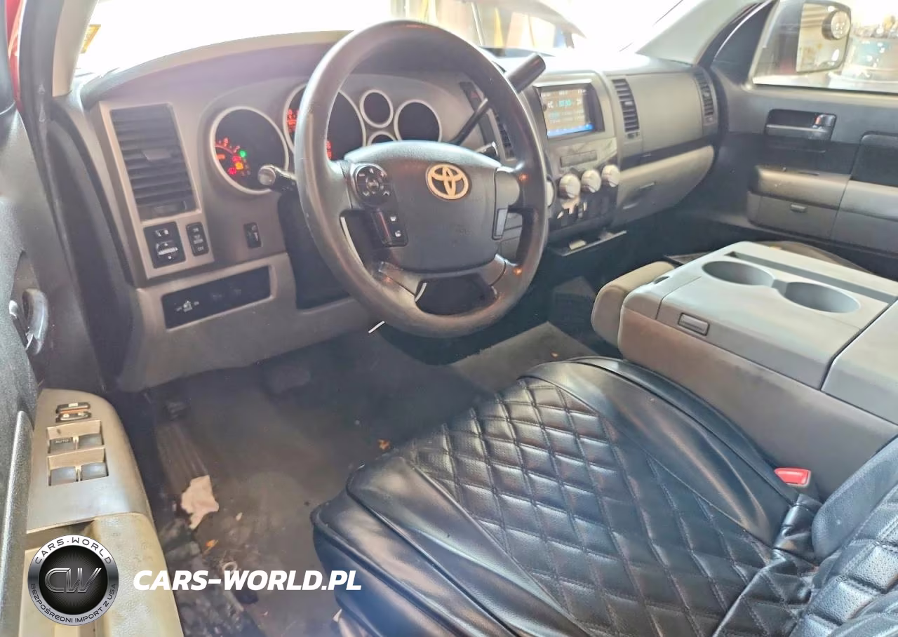 2010 Toyota Tundra Double Cab Sr5 VIN:5TFUM5F11AX011391 - 8