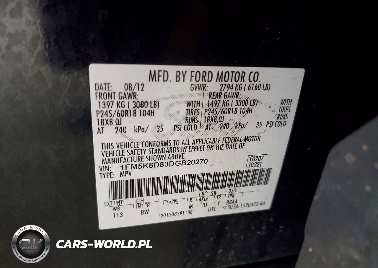 2013 Ford Explorer Xlt VIN:1FM5K8D83DGB20270 - 13