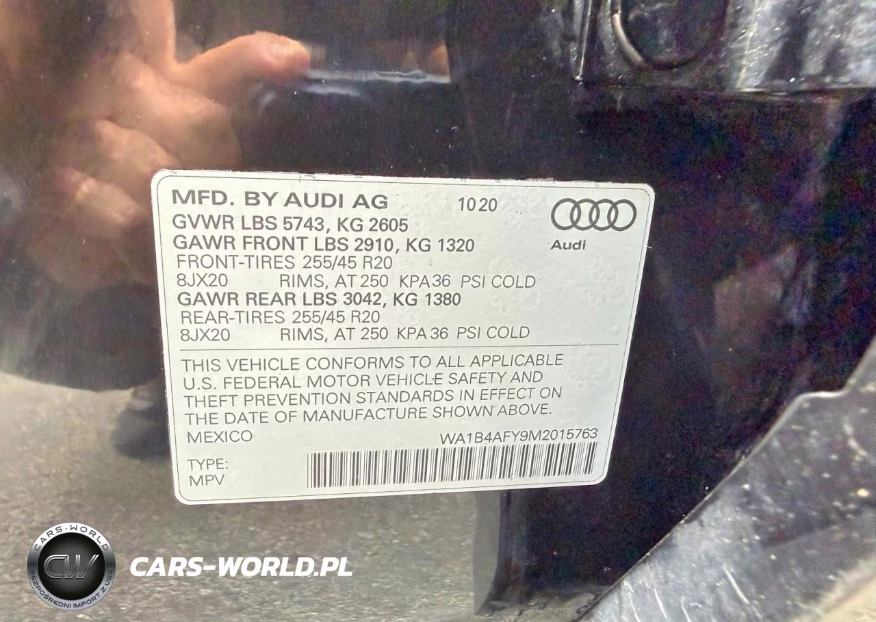 2021 Audi Sq5 Premium Plus VIN:WA1B4AFY9M2015763 - 10