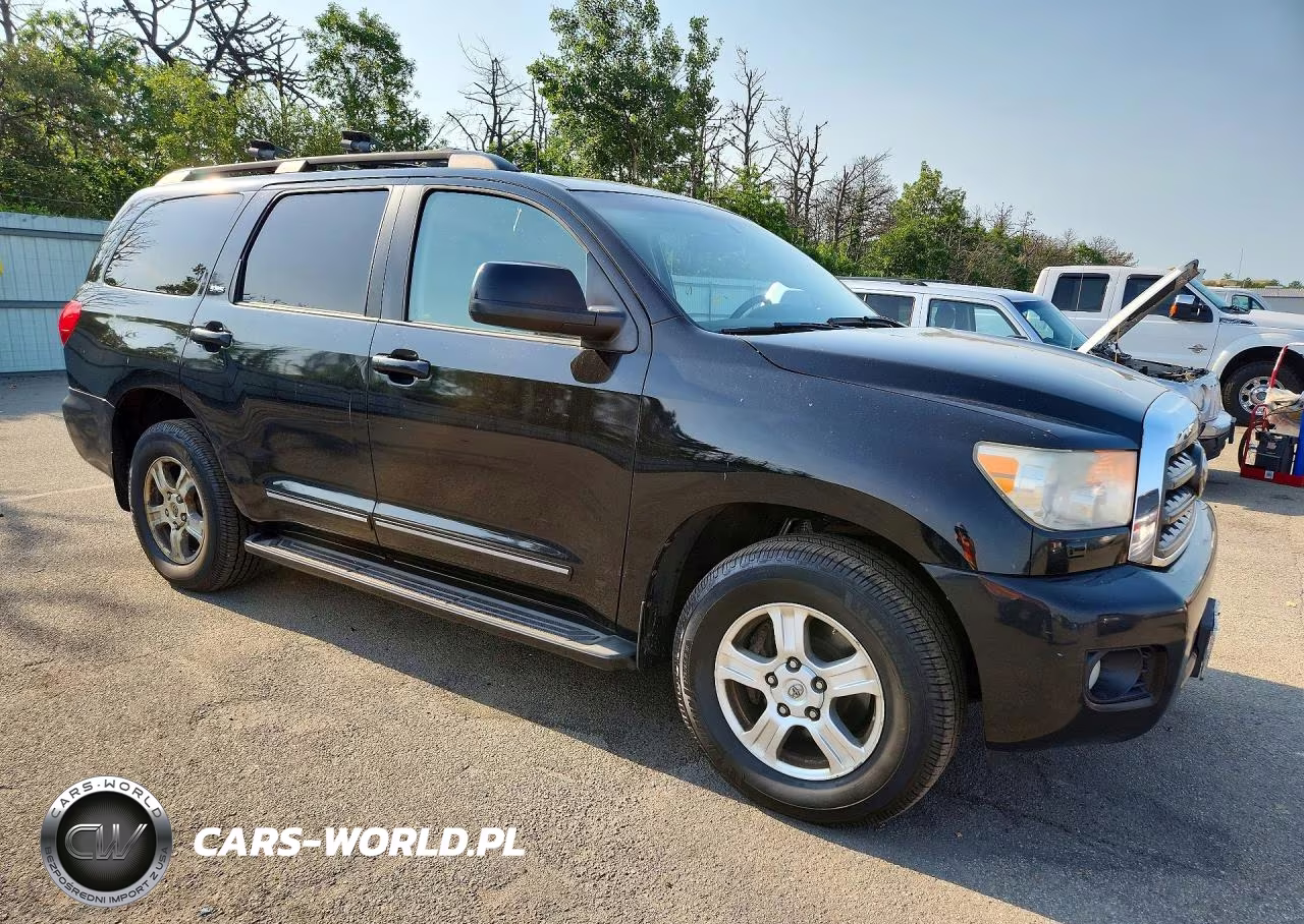 2008 Toyota Sequoia Sr5 VIN:5TDBY64A18S013033 - 4