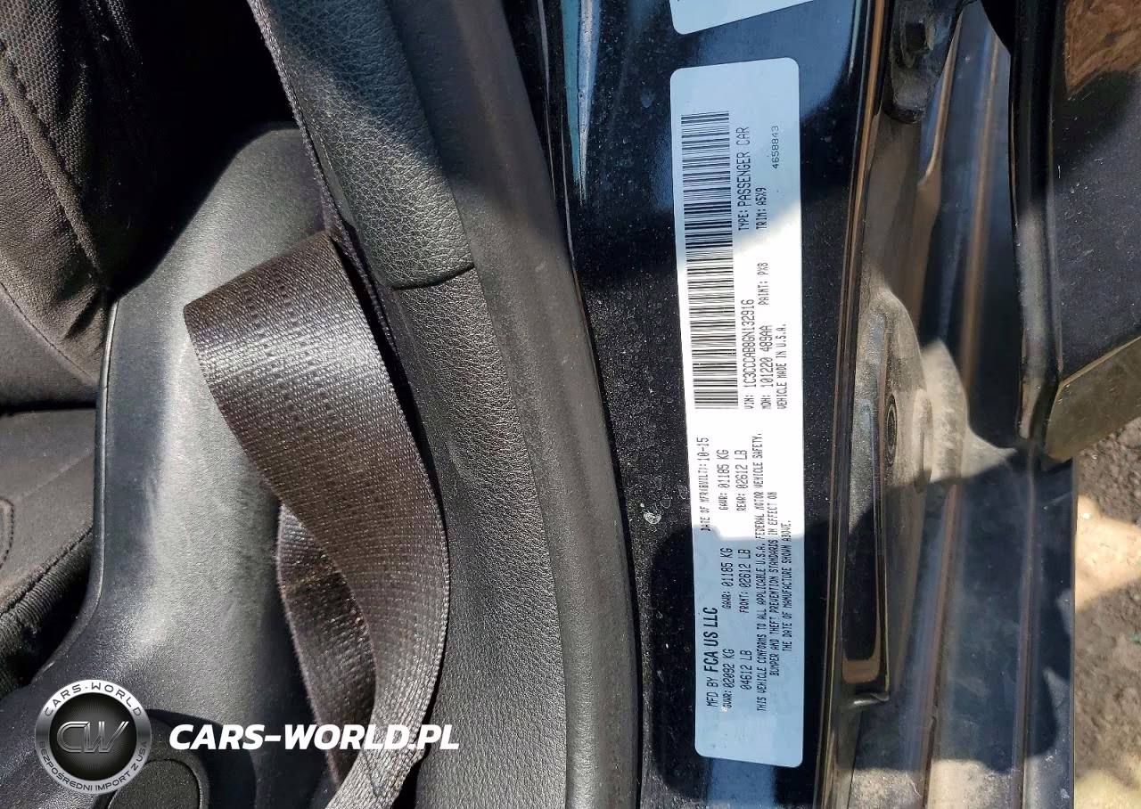 2016 Chrysler 200 Limited VIN:1C3CCCAB8GN132916 - 13