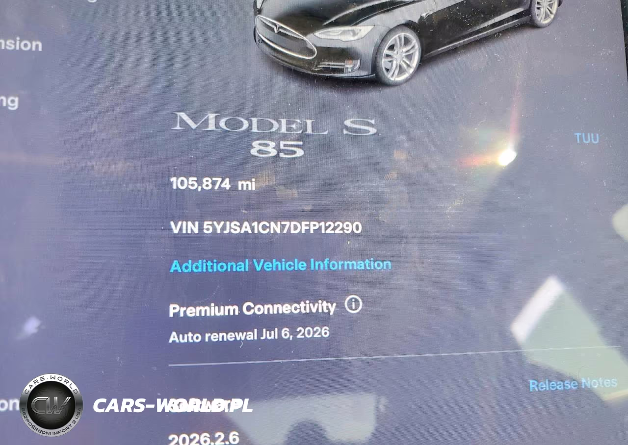 2013 Tesla Model S VIN:5YJSA1CN7DFP12290 - 9