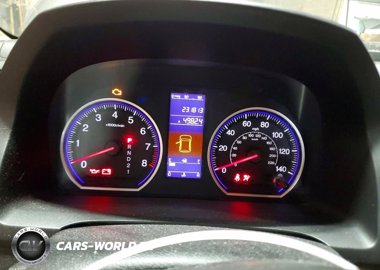 2010 Honda Cr-V Lx VIN:5J6RE4H3XAL007756 - 9