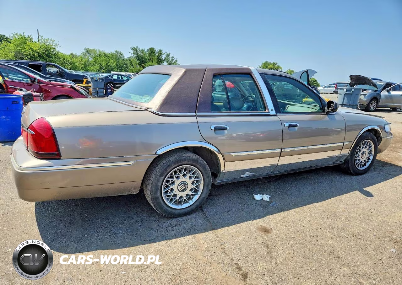 2001 Mercury Grand Marquis Gs VIN:2MEFM74W21X623613 - 3