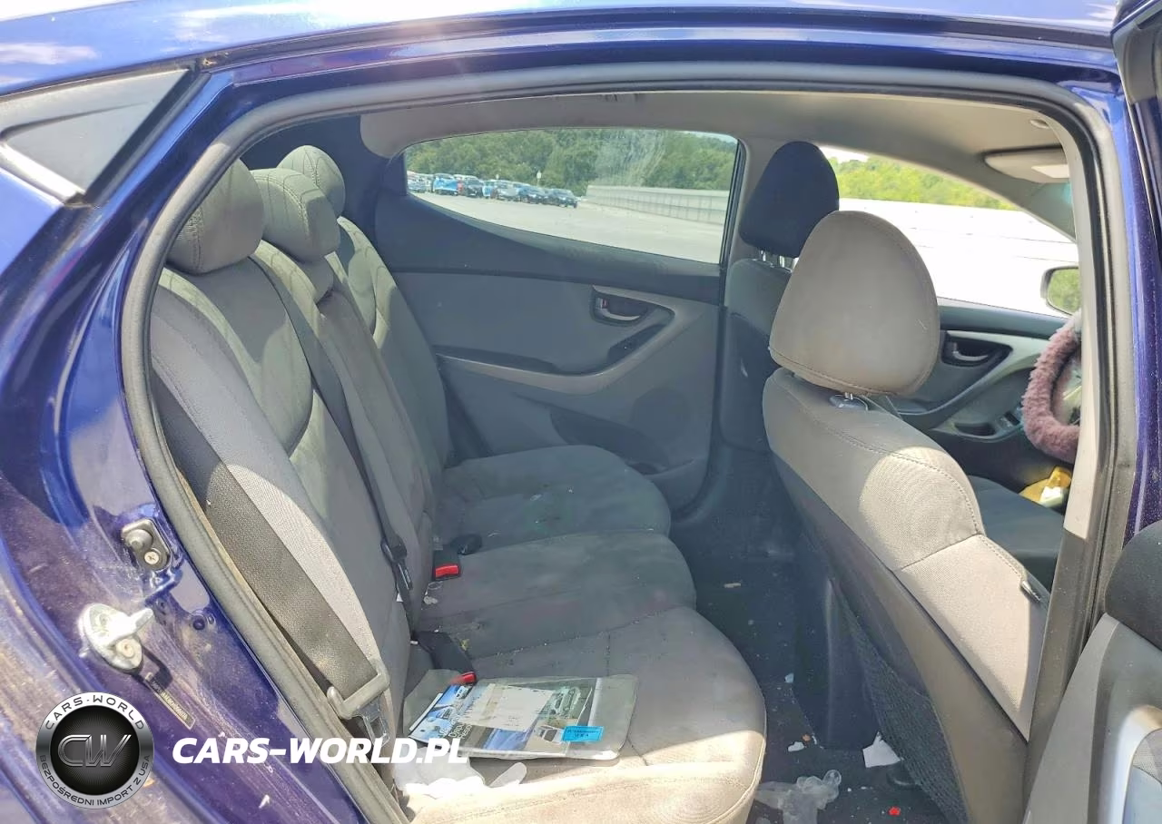 2012 Hyundai Elantra Gls VIN:5NPDH4AE8CH096026 - 10