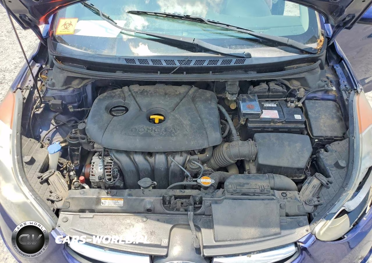 2012 Hyundai Elantra Gls VIN:5NPDH4AE8CH096026 - 11