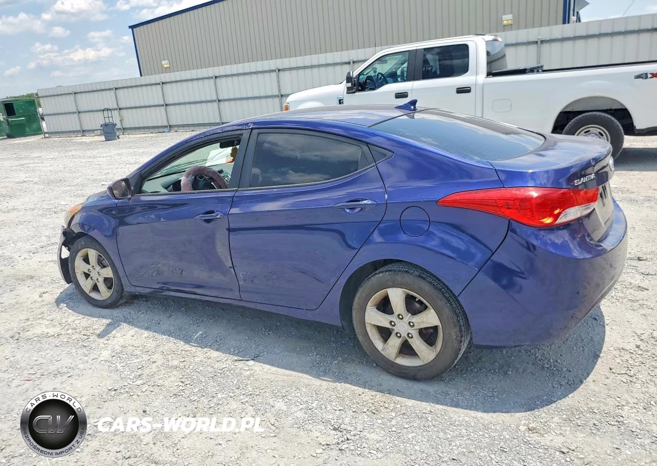 2012 Hyundai Elantra Gls VIN:5NPDH4AE8CH096026 - 2