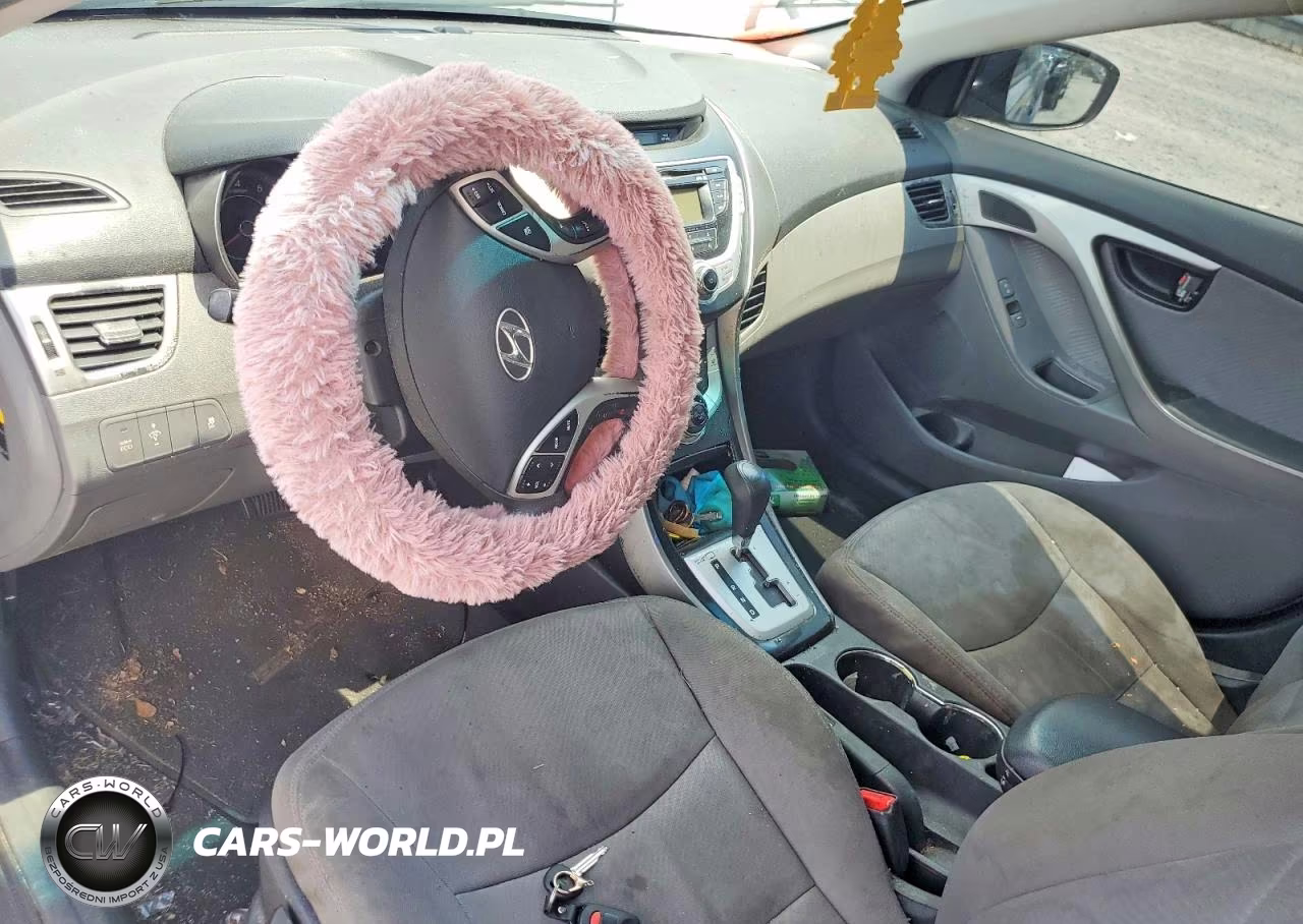 2012 Hyundai Elantra Gls VIN:5NPDH4AE8CH096026 - 8