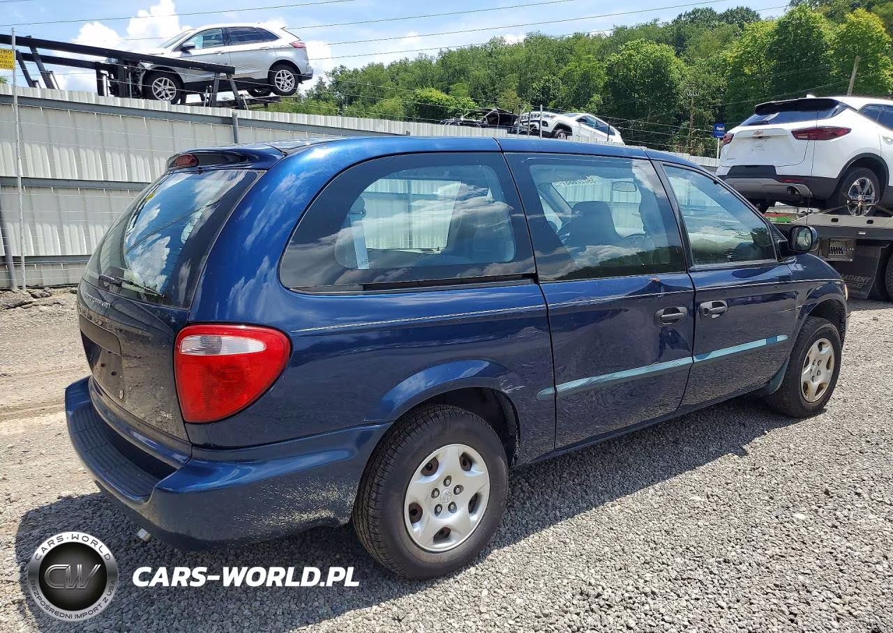 2002 Dodge Grand Caravan Se VIN:1B4GP24302B644533 - 3