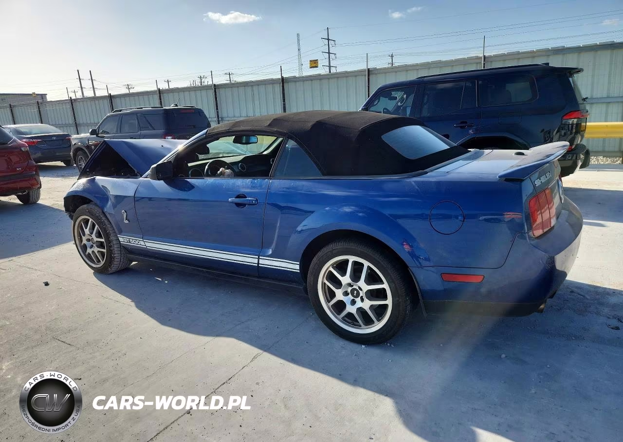 2008 Ford Mustang Shelby Gt500 VIN:1ZVHT89S085113567 - 2