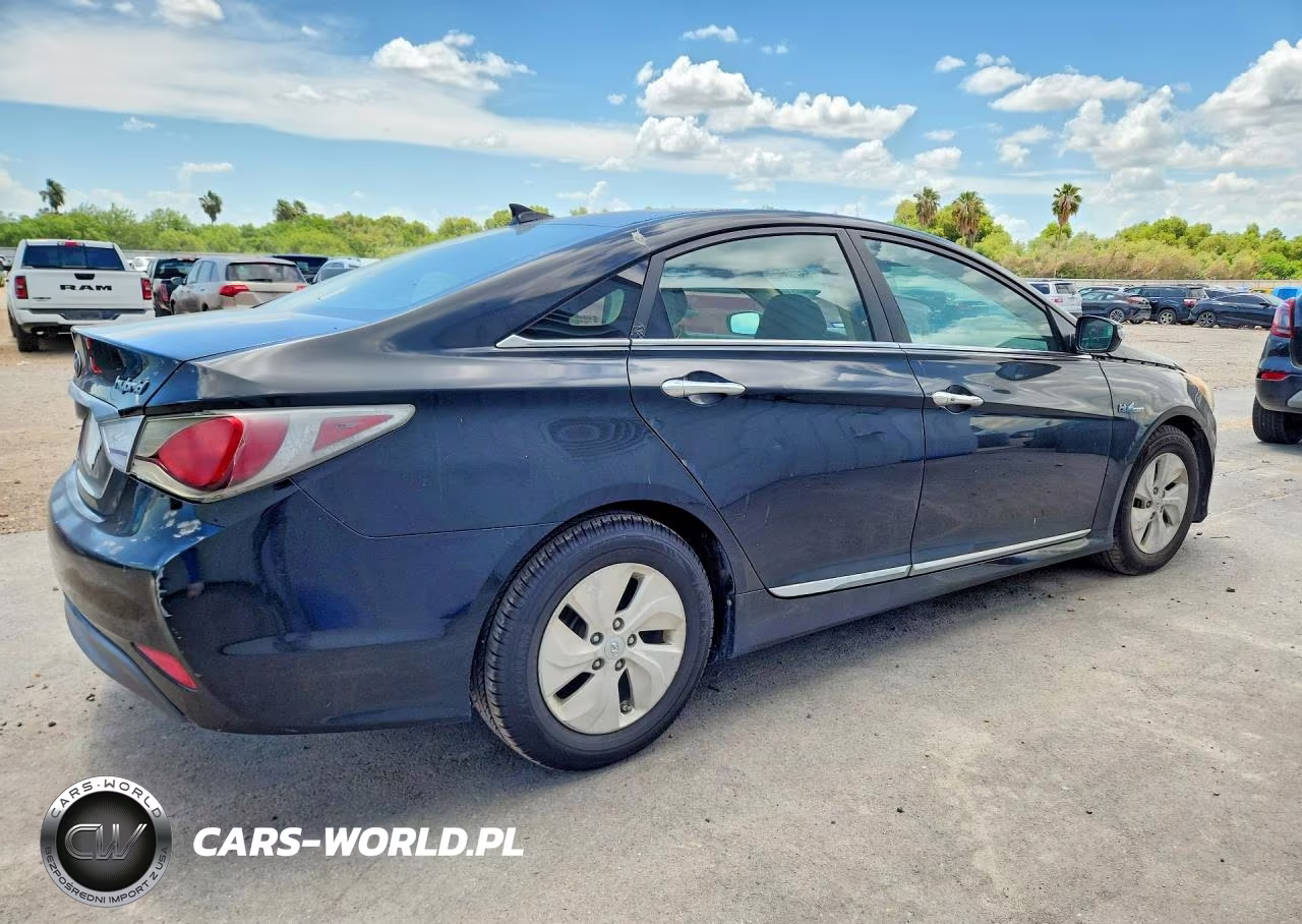 2014 Hyundai Sonata Hybrid VIN:KMHEC4A45EA115132 - 3