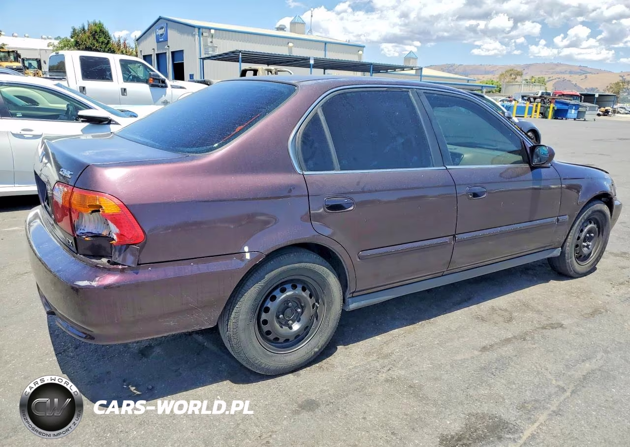2000 Honda Civic Ex VIN:2HGEJ8645YH581919 - 3