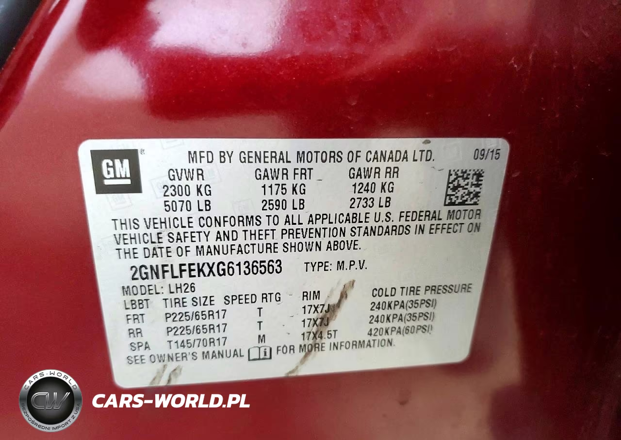 2016 Chevrolet Equinox Lt VIN:2GNFLFEKXG6136563 - 13