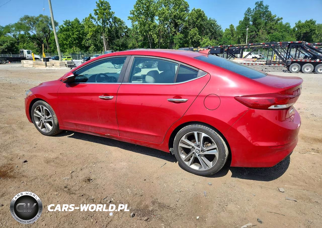 2017 Hyundai Elantra Limited VIN:5NPD84LF2HH024655 - 2