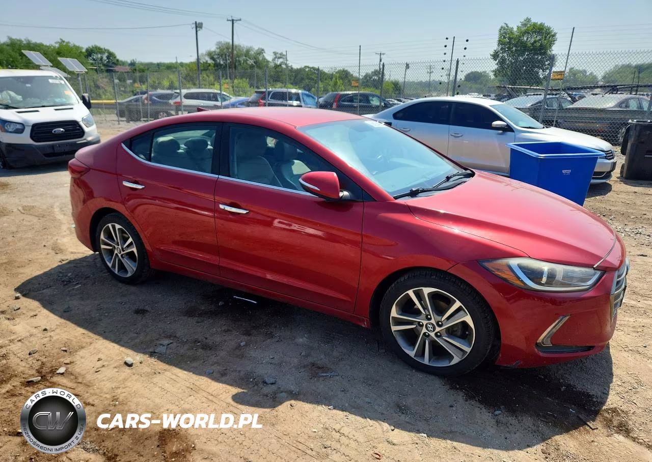 2017 Hyundai Elantra Limited VIN:5NPD84LF2HH024655 - 4