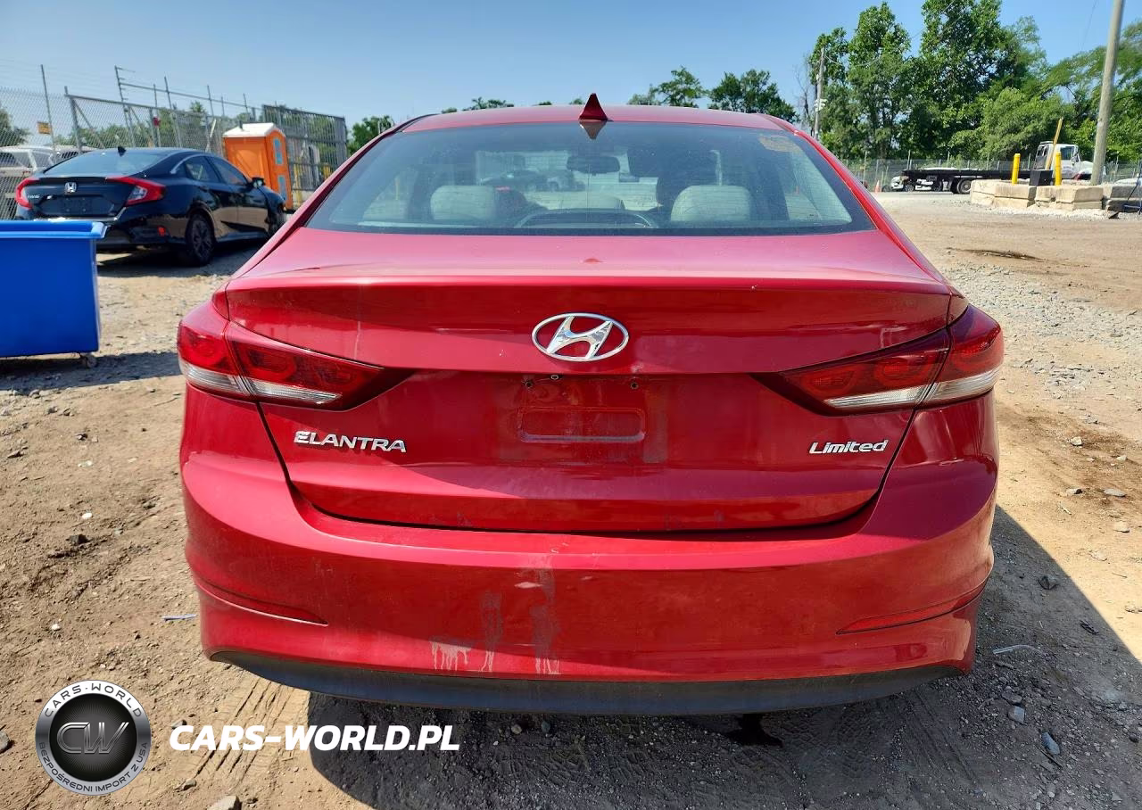 2017 Hyundai Elantra Limited VIN:5NPD84LF2HH024655 - 6