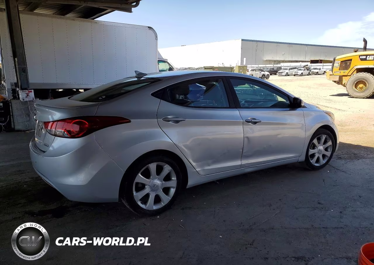 2012 Hyundai Elantra Limited VIN:KMHDH4AE5CU208024 - 3