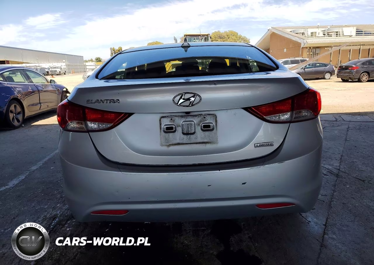 2012 Hyundai Elantra Limited VIN:KMHDH4AE5CU208024 - 6
